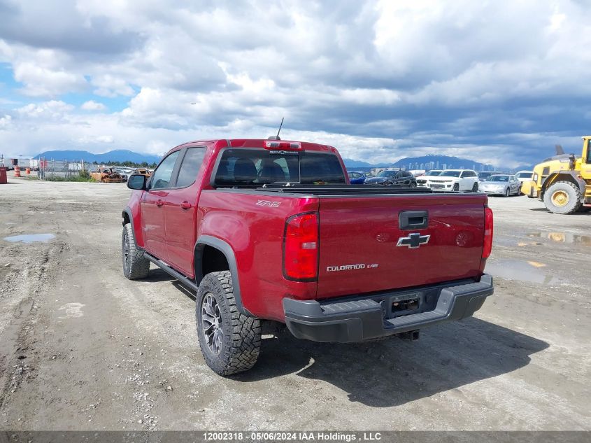 2020 Chevrolet Colorado VIN: 1GCGTEEN9L1197370 Lot: 12002318