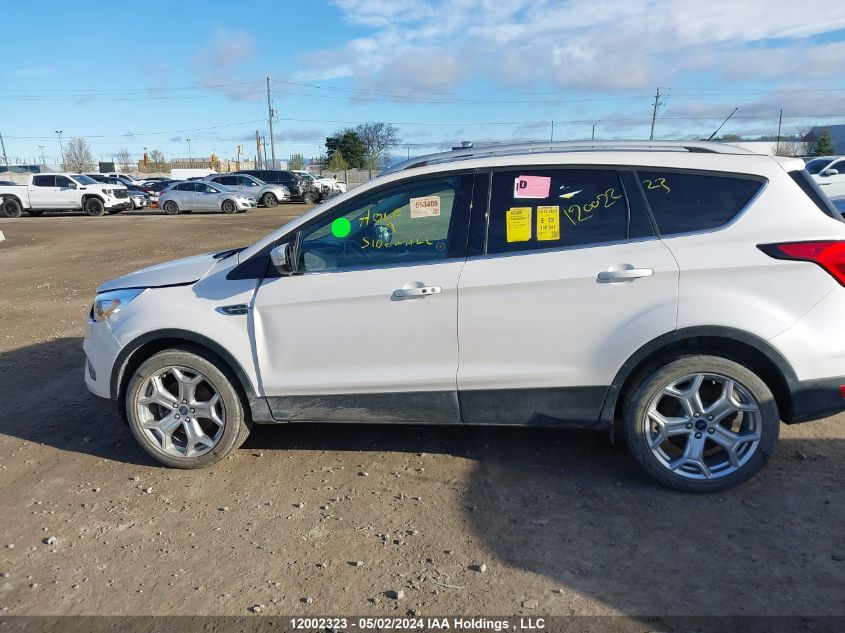 2019 Ford Escape Titanium VIN: 1FMCU9J94KUB87396 Lot: 12002323