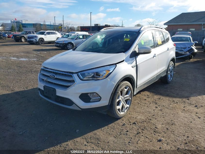 2019 Ford Escape Titanium VIN: 1FMCU9J94KUB87396 Lot: 12002323