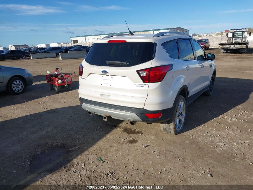 2019 Ford Escape Titanium VIN: 1FMCU9J94KUB87396 Lot: 12002323