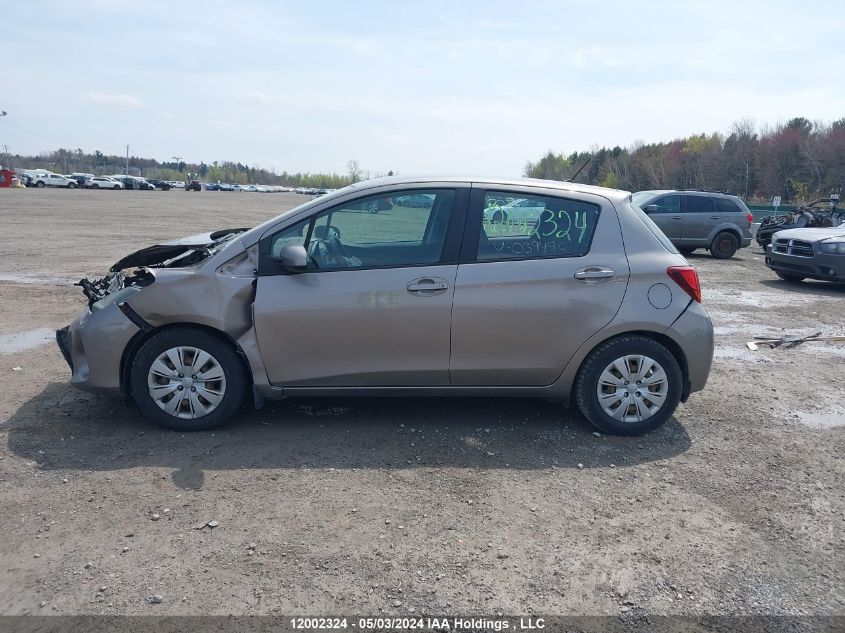 2015 Toyota Yaris Le/Se VIN: VNKKTUD39FA039496 Lot: 12002324