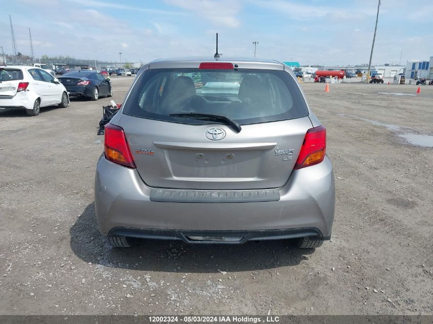 2015 Toyota Yaris Le/Se VIN: VNKKTUD39FA039496 Lot: 12002324