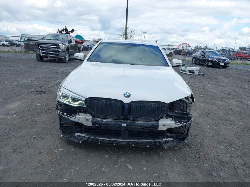 2018 BMW 530 Xi VIN: WBAJA7C57JWC75123 Lot: 12002326