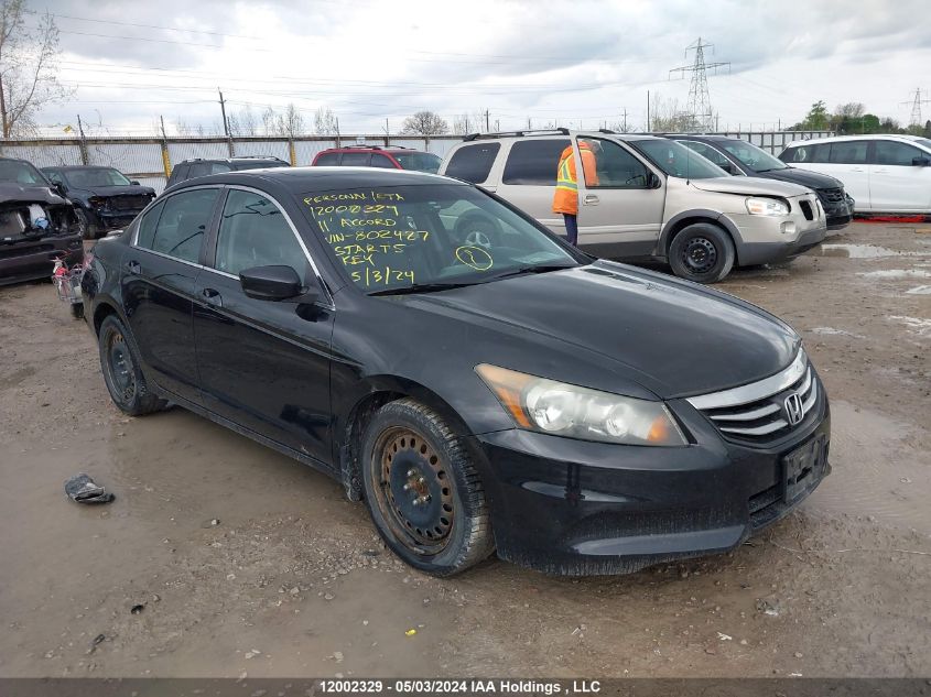 2011 Honda Accord Sedan VIN: 1HGCP2F81BA802427 Lot: 12002329