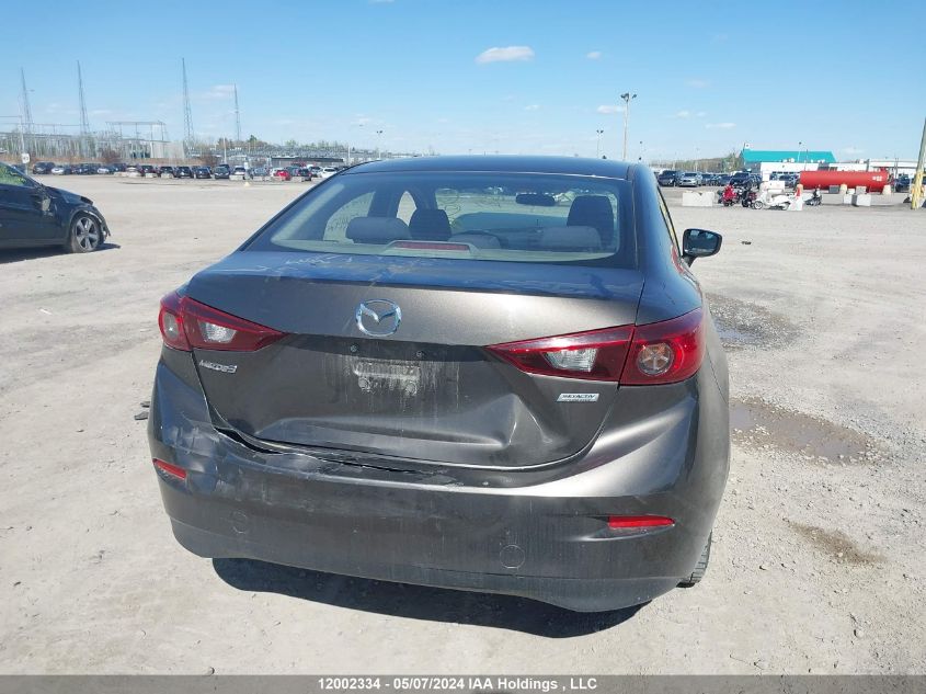 2015 Mazda Mazda3 VIN: JM1BM1U7XF1239942 Lot: 12002334