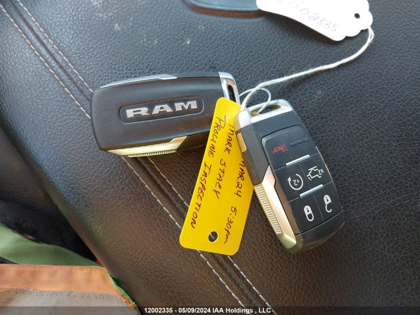 2022 Ram 3500 Laramie VIN: 3C63R3EL7NG333944 Lot: 12002335