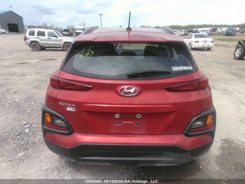 2019 Hyundai Kona Se VIN: KM8K12AA6KU395219 Lot: 12002340