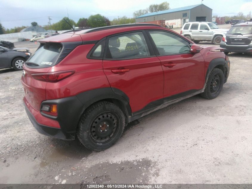 2019 Hyundai Kona Se VIN: KM8K12AA6KU395219 Lot: 12002340