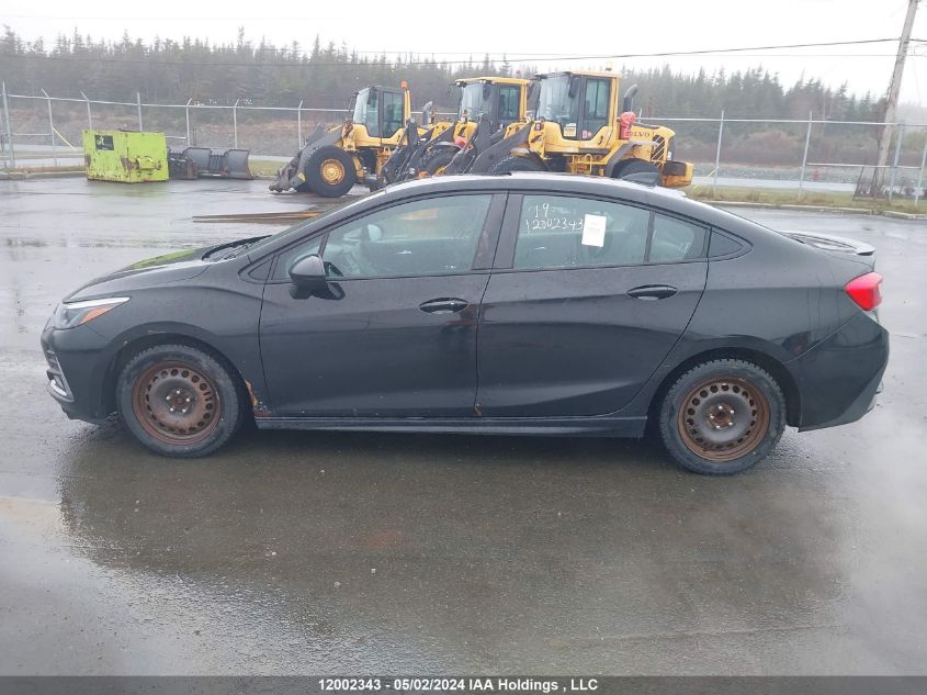 2019 Chevrolet Cruze Lt VIN: 1G1BE5SM9K7100446 Lot: 12002343