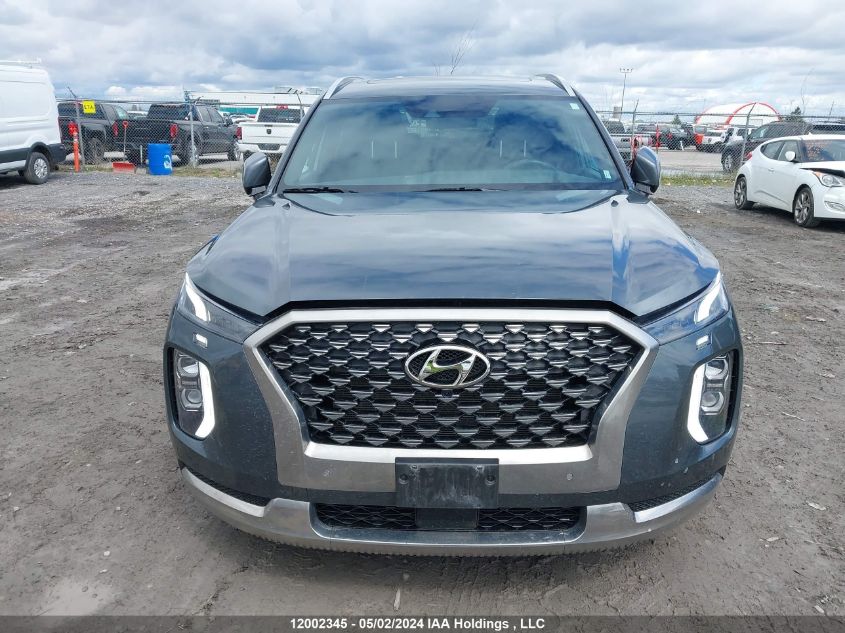 2022 Hyundai Palisade Limited VIN: KM8R5DHE8NU458087 Lot: 12002345