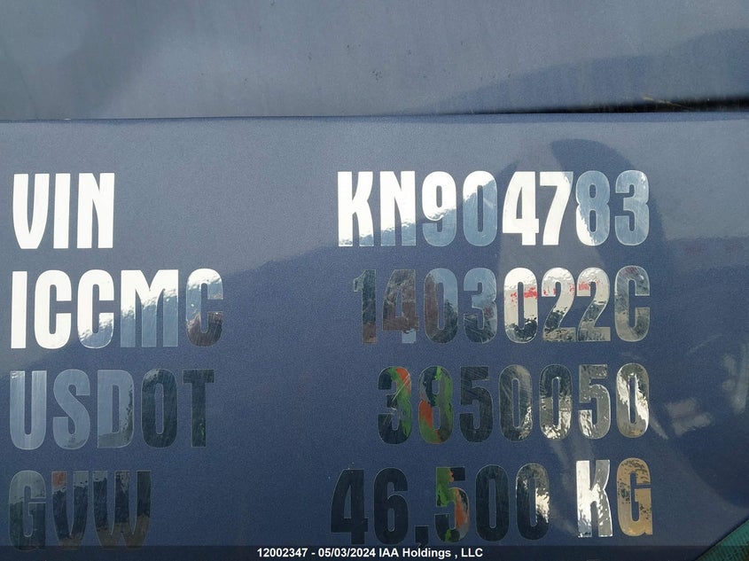 2019 Volvo Vnl VIN: 4V4NC9EH4KN904783 Lot: 12002347