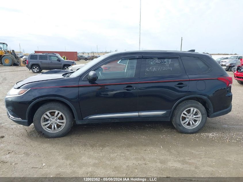 2019 Mitsubishi Outlander VIN: JA4AZ2A30KZ605305 Lot: 12002352