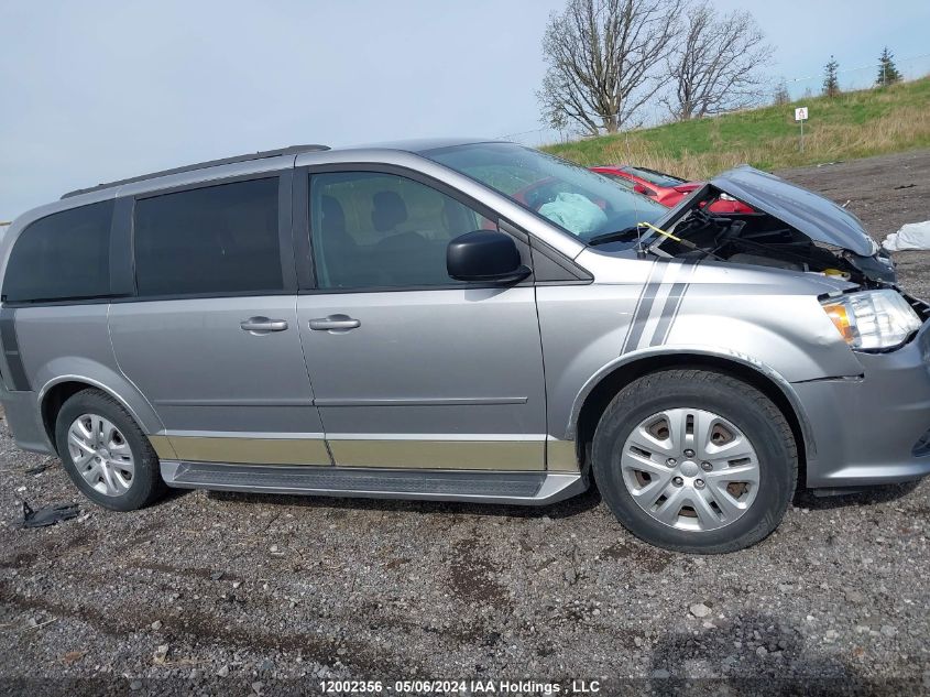 2016 Dodge Grand Caravan Se VIN: 2C4RDGBG2GR347344 Lot: 12002356