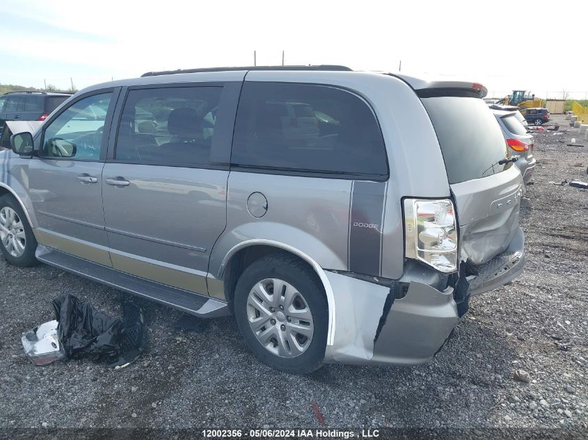 2016 Dodge Grand Caravan Se VIN: 2C4RDGBG2GR347344 Lot: 12002356