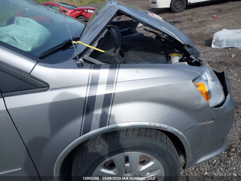 2016 Dodge Grand Caravan Se VIN: 2C4RDGBG2GR347344 Lot: 12002356