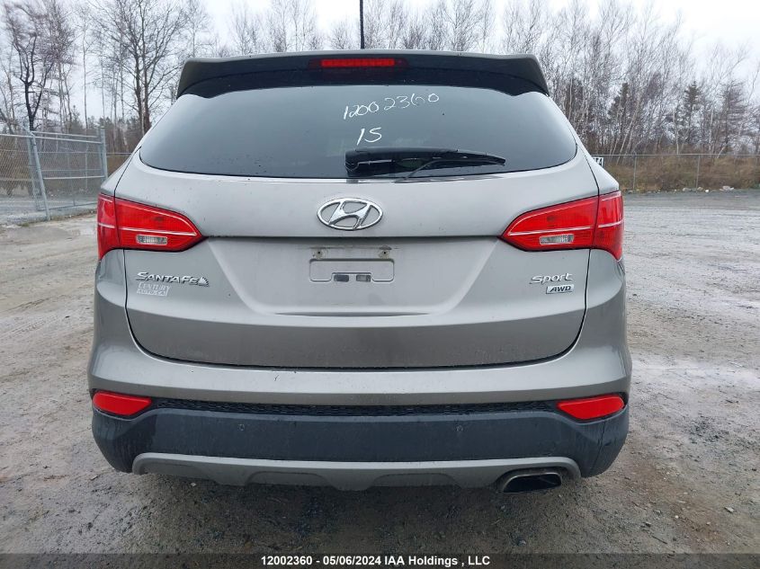 2015 Hyundai Santa Fe Sport 2.4 Premium VIN: 5XYZUDLB4FG282310 Lot: 12002360