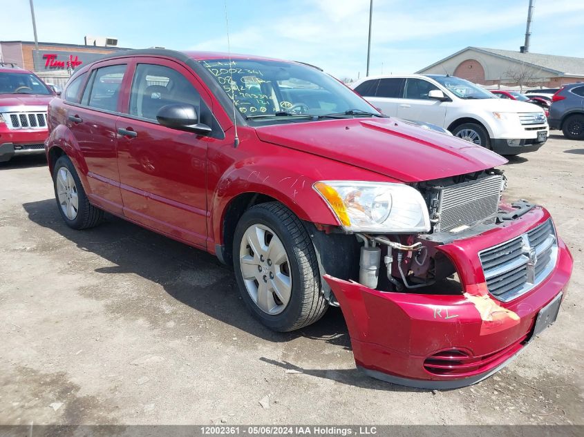 2008 Dodge Caliber VIN: 1B3HB48B18D793390 Lot: 12002361