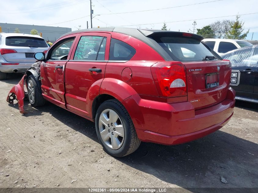 2008 Dodge Caliber VIN: 1B3HB48B18D793390 Lot: 12002361