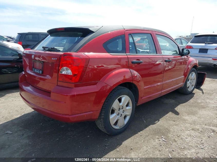 2008 Dodge Caliber VIN: 1B3HB48B18D793390 Lot: 12002361