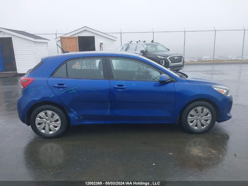 2018 Kia Rio 5-Door VIN: 3KPA25AB8JE036989 Lot: 12002369