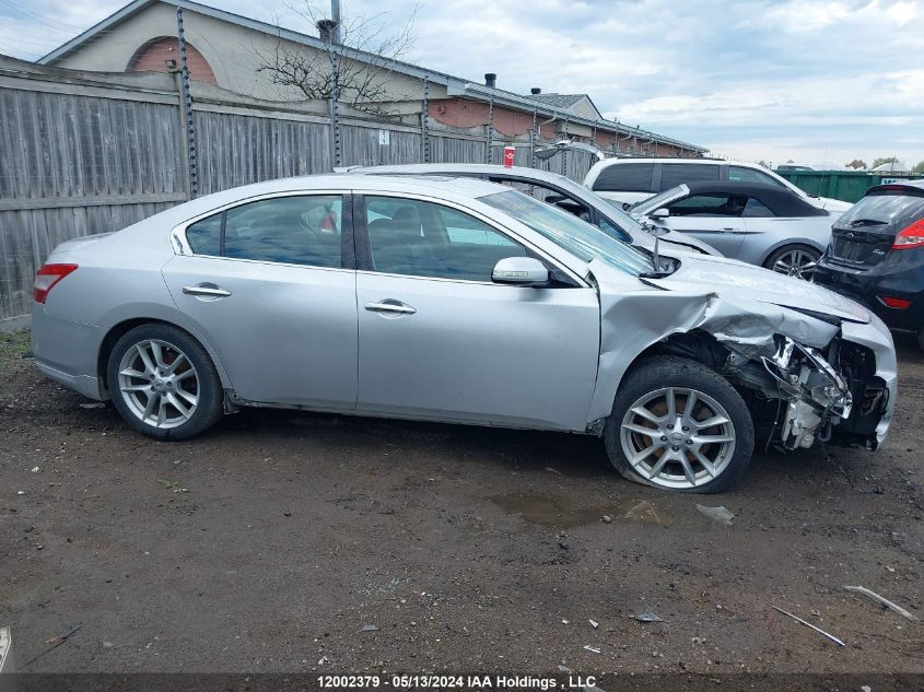 2011 Nissan Maxima S/Sv VIN: 1N4AA5AP2BC801837 Lot: 12002379