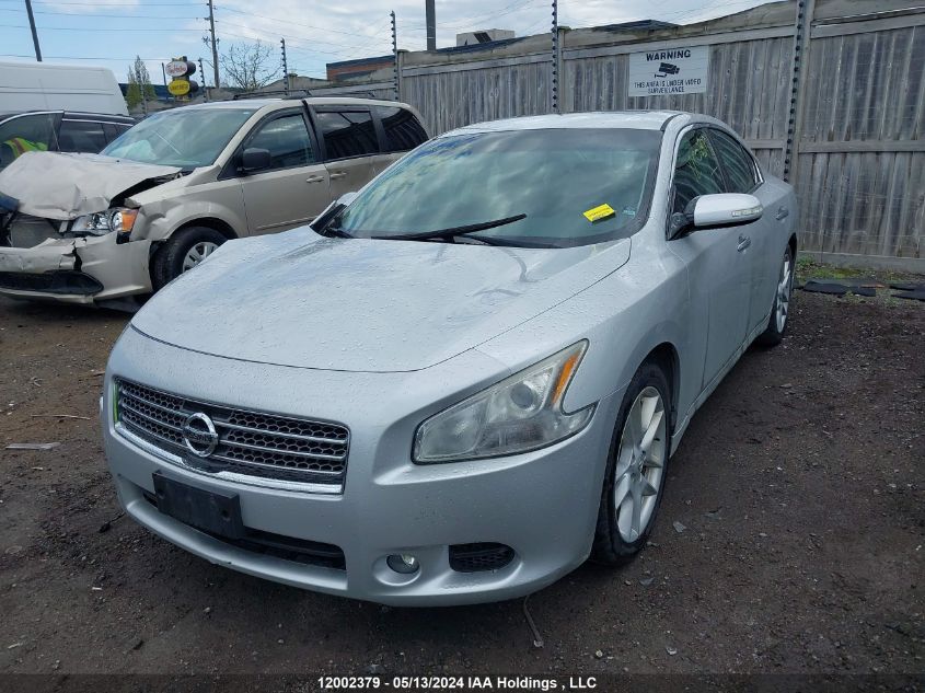 2011 Nissan Maxima S/Sv VIN: 1N4AA5AP2BC801837 Lot: 12002379