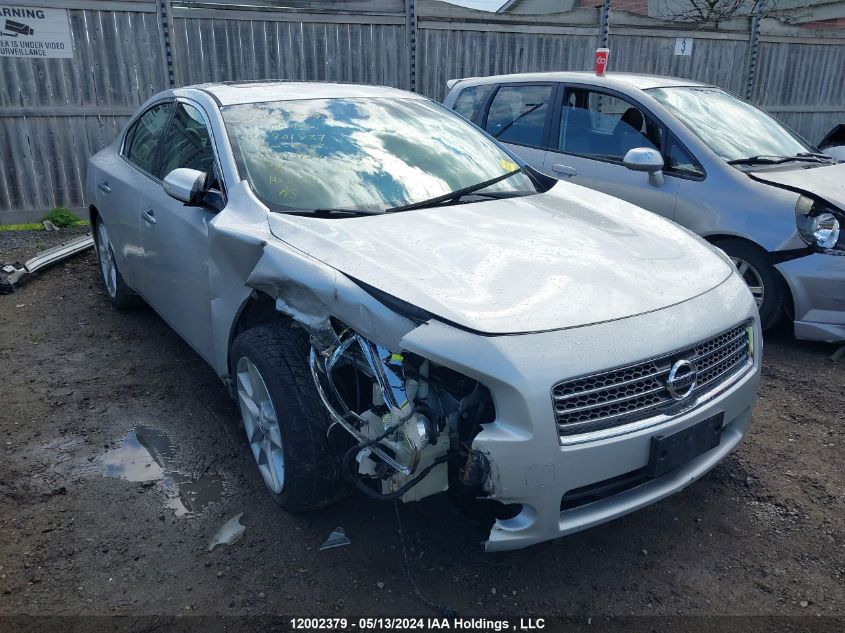 2011 Nissan Maxima S/Sv VIN: 1N4AA5AP2BC801837 Lot: 12002379