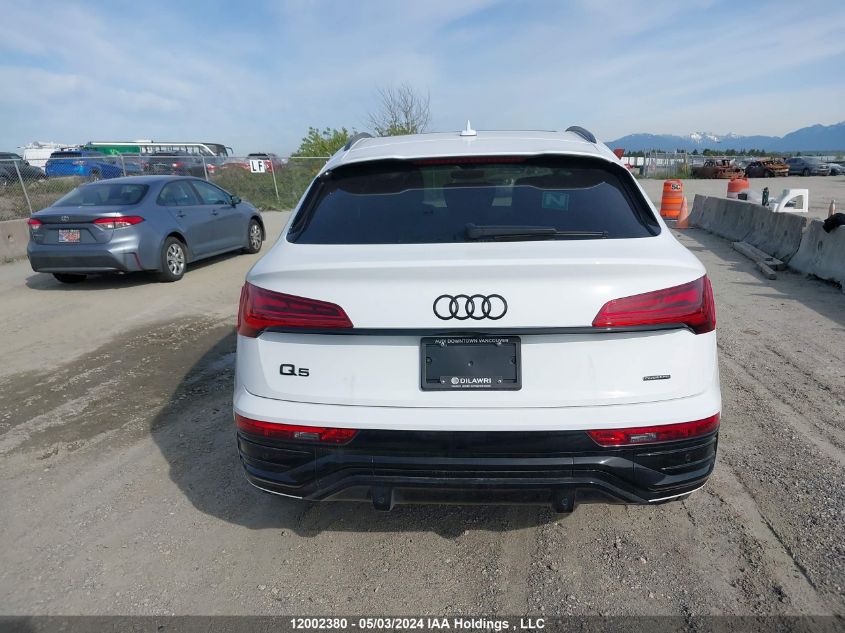 2024 Audi Q5 Sportback VIN: WA14AAFY4R2007370 Lot: 12002380