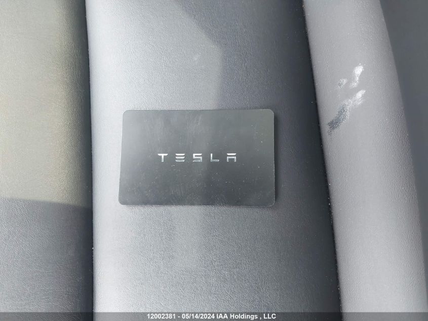 2022 Tesla Model Y VIN: 7SAYGDEE6NF573202 Lot: 12002381