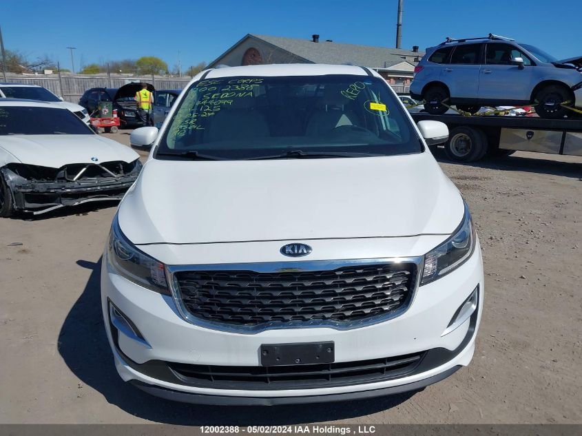2019 Kia Sedona Lx/Ex VIN: KNDMB5C10K6444699 Lot: 12002388