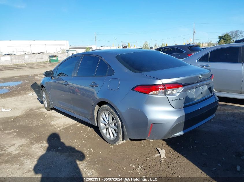 2021 Toyota Corolla Le VIN: 5YFBPMBE3MP246380 Lot: 12002391