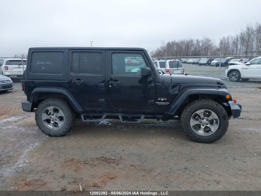 2016 Jeep Wrangler Unlimited VIN: 1C4HJWEG1GL300969 Lot: 12002392