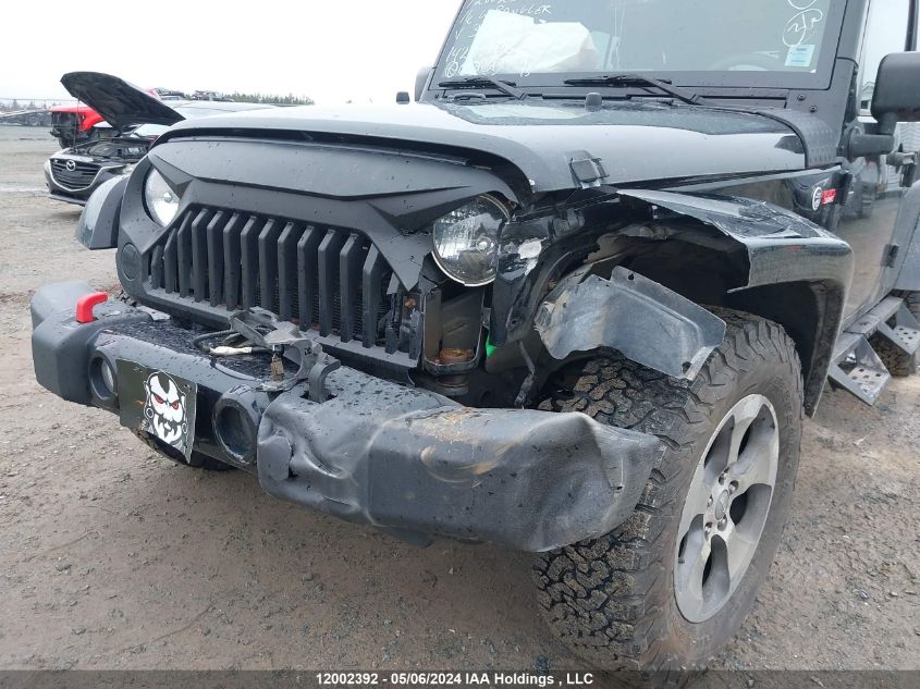 2016 Jeep Wrangler Unlimited VIN: 1C4HJWEG1GL300969 Lot: 12002392