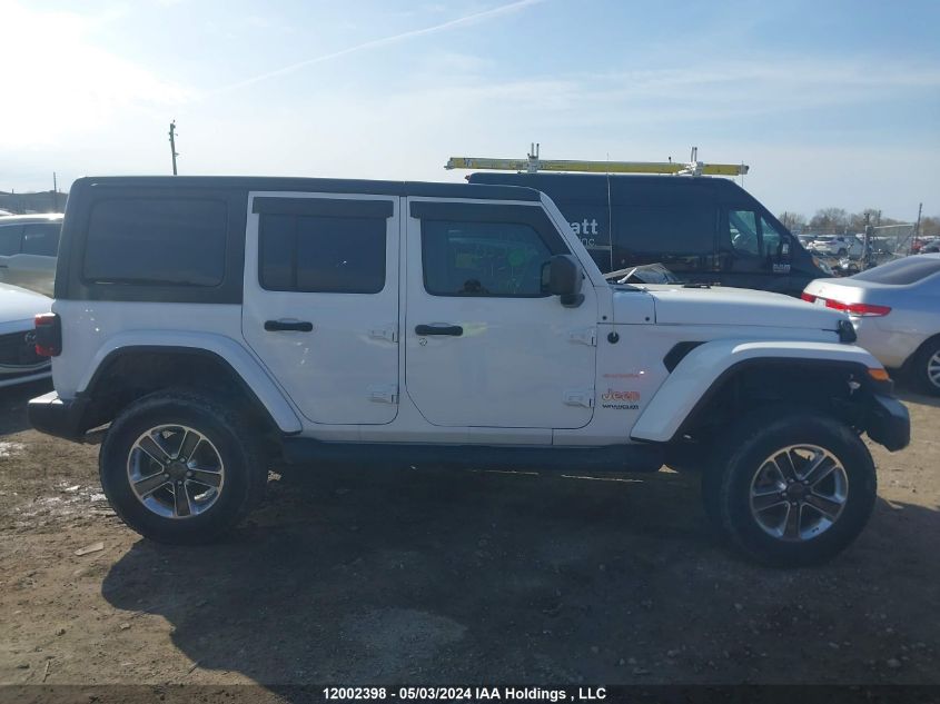 2020 Jeep Wrangler Unlimited Sahara VIN: 1C4HJXEG9LW191305 Lot: 12002398