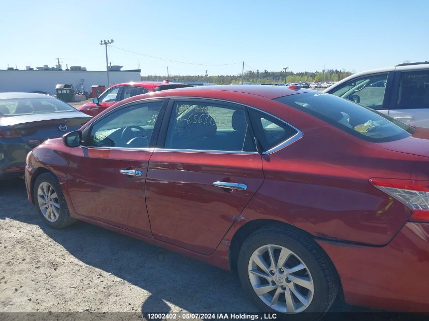 2015 Nissan Sentra VIN: 3N1AB7AP7FL656312 Lot: 12002402