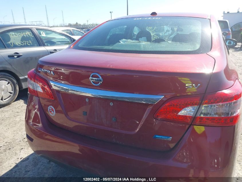 2015 Nissan Sentra VIN: 3N1AB7AP7FL656312 Lot: 12002402