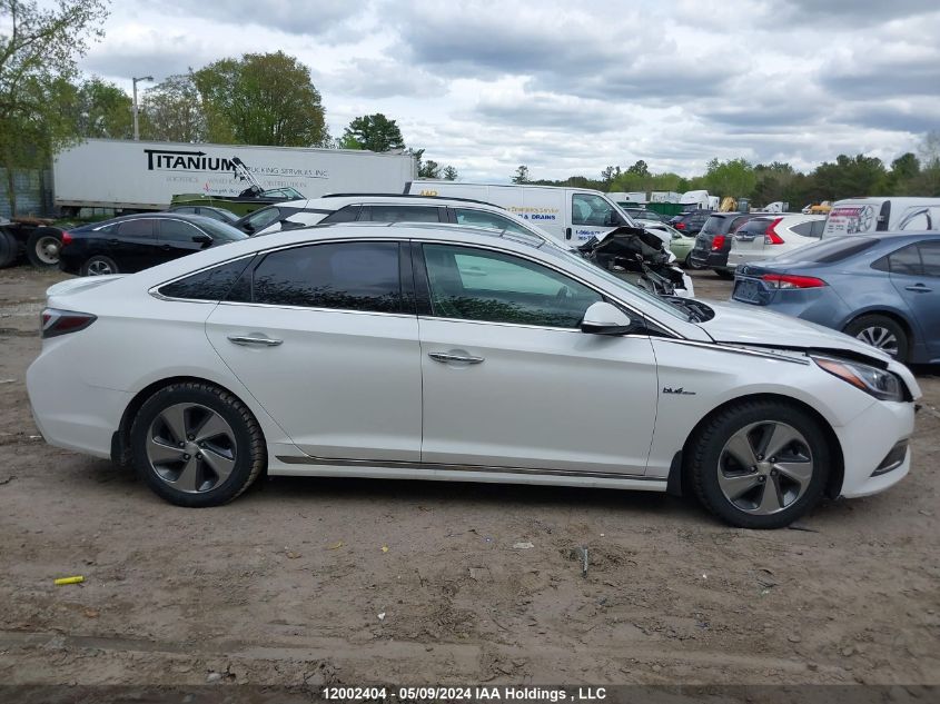 2016 Hyundai Sonata Hybrid Limited VIN: KMHE34L10GA010102 Lot: 12002404