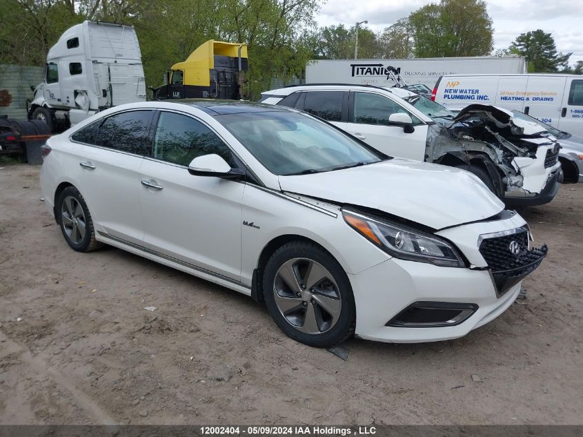 2016 Hyundai Sonata Hybrid Limited VIN: KMHE34L10GA010102 Lot: 12002404