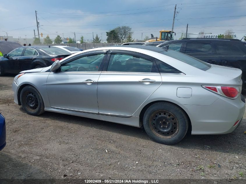 2012 Hyundai Sonata Hybrid VIN: KMHEC4A41CA031161 Lot: 12002409