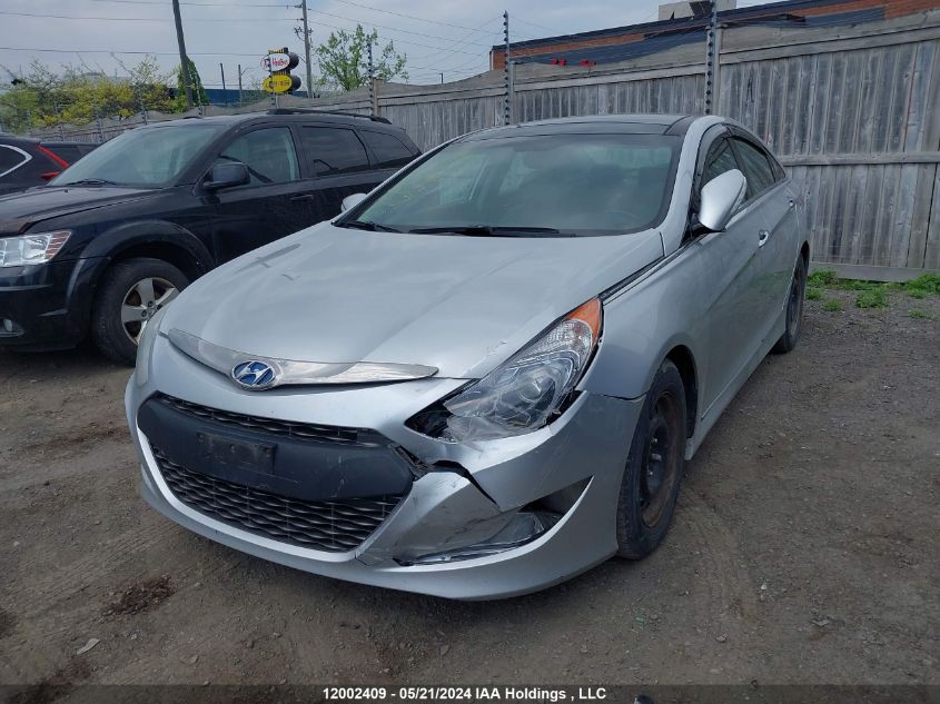 2012 Hyundai Sonata Hybrid VIN: KMHEC4A41CA031161 Lot: 12002409