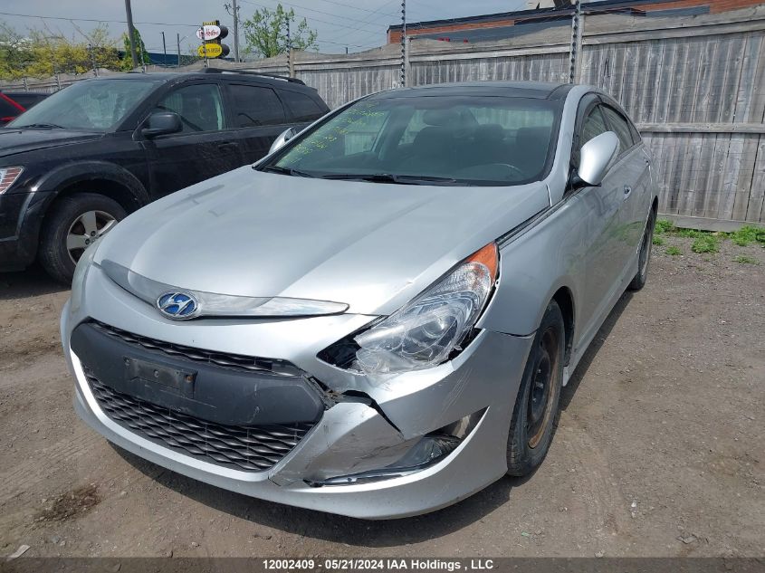 2012 Hyundai Sonata Hybrid VIN: KMHEC4A41CA031161 Lot: 12002409