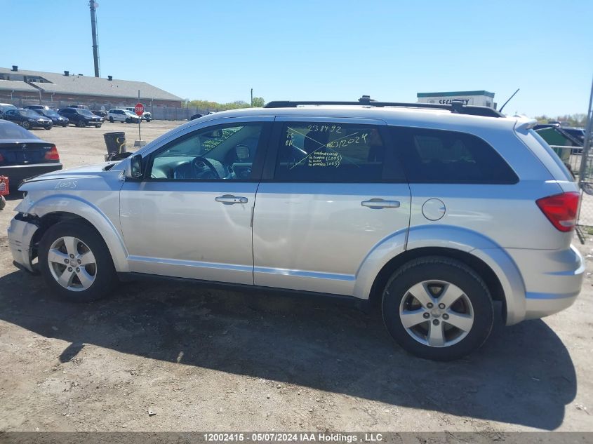 2014 Dodge Journey Se VIN: 3C4PDCAB8ET143387 Lot: 12002415