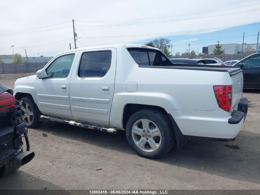 2011 Honda Ridgeline VIN: 5FPYK1F58BB501963 Lot: 12002418