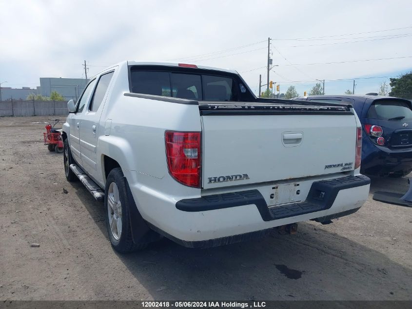 2011 Honda Ridgeline VIN: 5FPYK1F58BB501963 Lot: 12002418