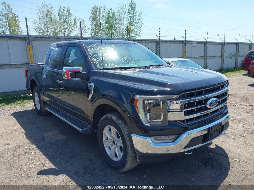 2022 Ford F-150 Lariat VIN: 1FTEW1EP4NFA76132 Lot: 12002422