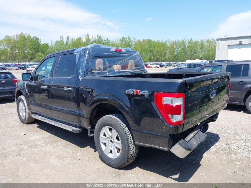 2022 Ford F-150 Lariat VIN: 1FTEW1EP4NFA76132 Lot: 12002422