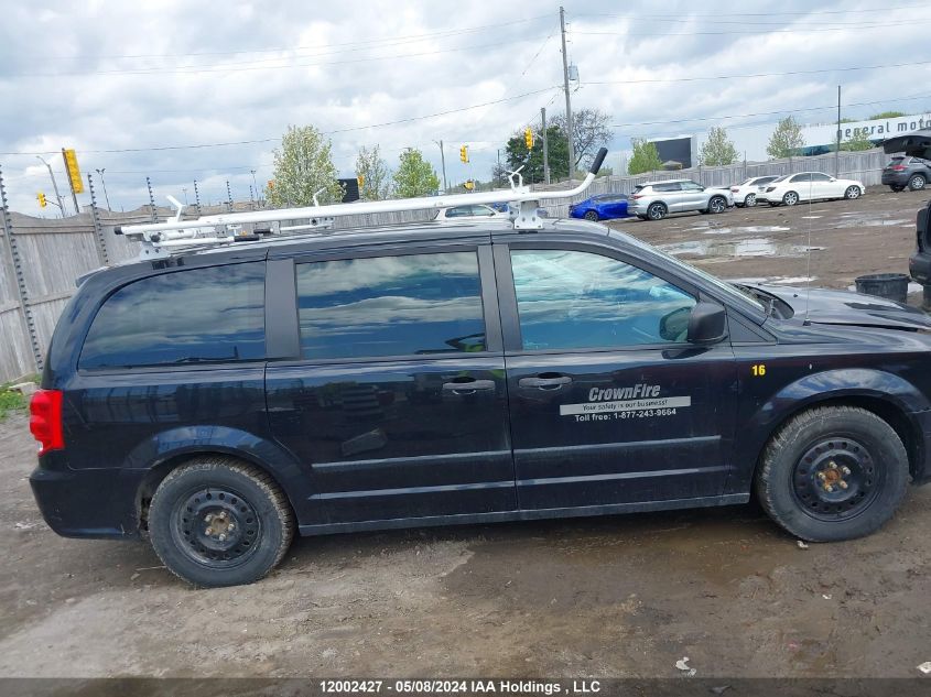 2016 Dodge Grand Caravan Se VIN: 2C4RDGBG7GR144806 Lot: 12002427