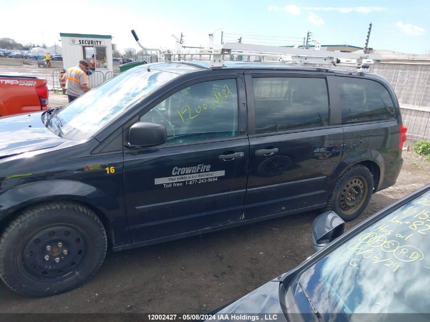 2016 Dodge Grand Caravan Se VIN: 2C4RDGBG7GR144806 Lot: 12002427