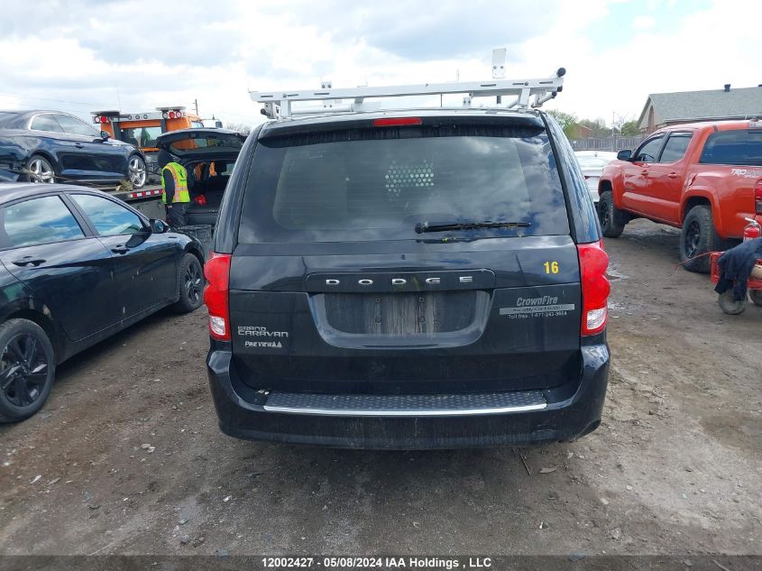 2016 Dodge Grand Caravan Se VIN: 2C4RDGBG7GR144806 Lot: 12002427