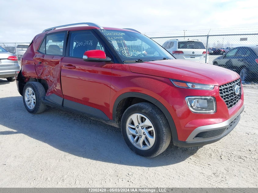 2020 Hyundai Venue Preferred VIN: KMHRC8A39LU046148 Lot: 12002428